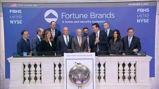 Fortune Brands Home & Security (NYSE: FBHS) rings The Closing Bell®