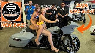 TAKING DELIVERY OF MY BRAND NEW 2024 ROAD GLIDE! *NEW BIKE*