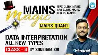 Mains Data Interpretation Questions For RRB PO/Clerk Mains, IBPS Clerk Mains | Maths By Shubham Sir