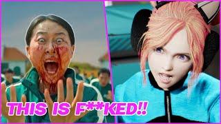 CodeMiko Reacts To Squidgame Ep 1: This is F*CKED!!!