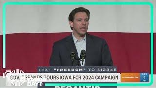 DeSantis kicks off official 2024 campaign tour in Iowa