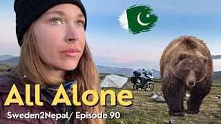 Camping Solo with a Hungry Bear around.. | Pakistan | [E90]