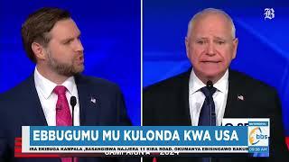 Omumyuka wa Trump atuuyanidde mu 'Debate', biibino ebibuuzo ebimumezze,#Zuukukanensonga