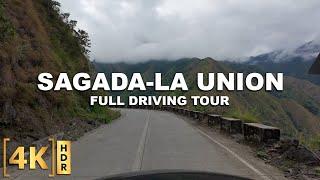 One of the MOST Scenic Driving Tours Between SAGADA and La Union! Endless Mountain Ranges! CERVANTES