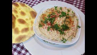 Baba ghanoush(爸爸憨撸许)，中东茄子泥