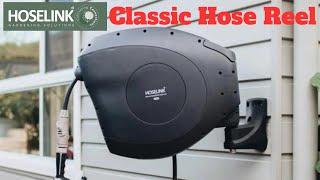 Hoselink Classic Retractable Hose Reel for my Veggie Garden - How to Install  Hoselink Hose Reel