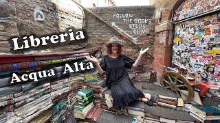 Libreria Acqua Alta VENICE | Italy | Bookshop Tour | Explore Venice | Walking Tour | Gondola Venezia
