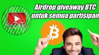 Giveaway Bitcoin untuk semua peserta | giveaway.com | cctip cwallet trick