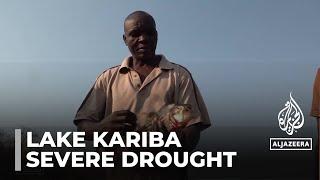 Lake Kariba's drying waters: People in Zimbabwe affected by severe drought