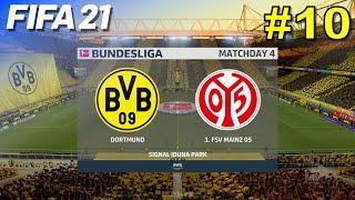 Borussia Dortmund Career Mode #10: vs. FSV Mainz 05 - FIFA 21 | PS5