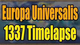 Europa Universalis 1337 Timelapse