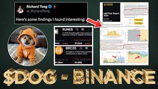 $DOG listing on Binance Soon (July Report Review) 