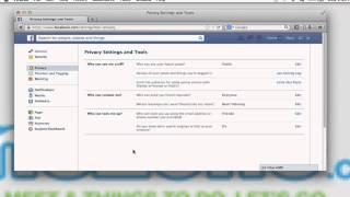 How to Make My Contact Information Private on Facebook : Connecting With Facebook