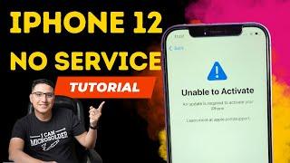 iPhone 12 No Service Solution - How To Repair Logic Board Sandwich Separation Issue. Reball Tutorial