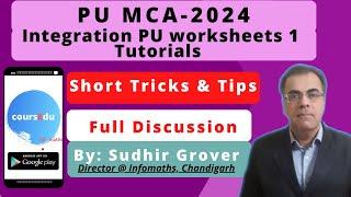 Integration worksheets PU 1