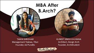 MBA after B.Arch? I Alternative Career option after studying architecture by Tanya Shridhar