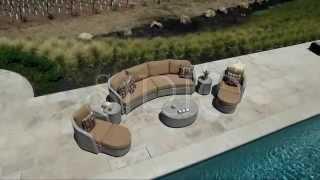 Italia 9 piece seating set from Sirio