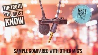 Anytech 3.5mm Clip Microphone | Detailed Review | Audio Samples !