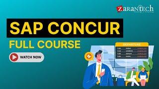 SAP Concur Full Course | ZaranTech