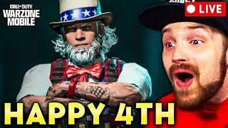 NEW UNCLE SAM TRACER PACK (Happy 4th) - WARZONE MOBILE LIVE