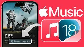 iOS 18 Apple Music BEST NEW FEATURES - Music Haptics, Queueing Tracks, & SharePlay Expansion