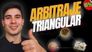 ¡ARBITRAJE TRIANGULAR! GANO 16 USD POR OPERACIÓN