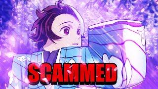 This NEW Roblox Demon Slayer Game SCAMMED My Audience..