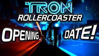 TRON COASTER OPENING DATE CONFIRMED + New Nighttime Shows! - Disney News