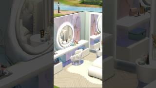 Baby Blue Bedroom in the Sims 4 #sims4 #game #thesims4 #sims4build #sims #shorts