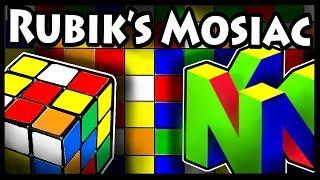 Rubiks Cube Mosaic - N64!