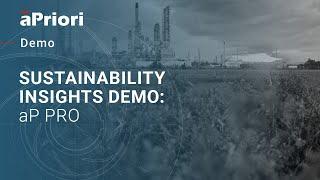 DEMO: Sustainability Insights Demo on aP Professional