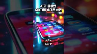 AI가 이렇게 생각한다고?  MBTI별 핸드폰