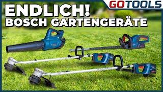 Die neuen Akku-Gartengeräte von BOSCH PROFESSIONAL - GOTOOLS bei BOSCH in Leinfelden | mit Verlosung