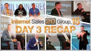 Internet Sales 20 Group 15 Conference - Day 3 Recap!