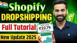 Shopify Dropshipping Complete Tutorial For Beginners 2025