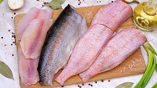 3 вкусных блюда из рыбы!  Как приготовить аппетитную, сочную рыбу на каждый день и в пост!