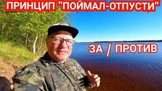 Забирать Рыбу на Рыбалке Средневековая Дикость? "Поймал-Отпусти" Принцип Рыболова Будущего? Или нет?