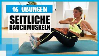 10 MIN Bauch-Workout: 16 Übungen für die seitlichen Bauchmuskeln | Sixpack-Training mit LeaLight 