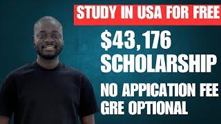 No Application Fee |100% USA University Scholarships for International Students 2025