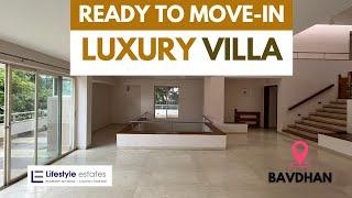 Luxurious Villa for Sale at West Pune | Ready Possession | Gated Society with all amenities