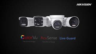 Network Cameras with ColorVu and Live Guard