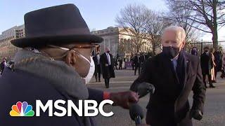 First Bump For A President: Biden Once Again Gives Al Roker A Fist Bump, This Time As A President