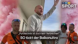 „Pyrotechnik ist doch kein Verbrechen!" - SO tickt der Balkonultra