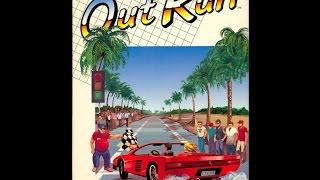 OutRun (Dos PC) Gameplay / SEGA Enterprises Ltd. / 1986