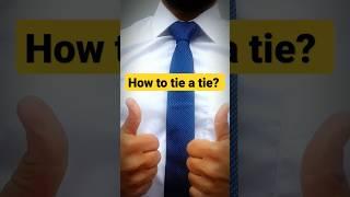 How to tie a tie easy #shortsvideo #shorts #hometimepk