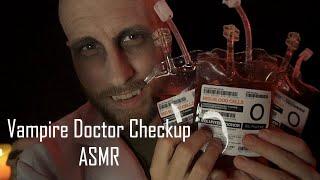 ASMR Vampire Doctor, Checkup and Medical Exam.