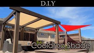 DIY Deck (Part 21): How to make canopy for Pergola and install Coolaroo Shade Sail like a Pro?