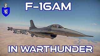 F-16AM In War Thunder : A Basic Review