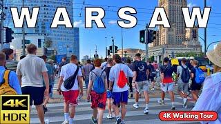 WARSAW 2024  | Exploring Europe's Thriving Capital! | 4K HDR