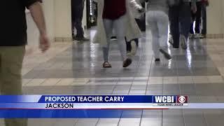 Teacher Gun Carry Legislation 2/27/18